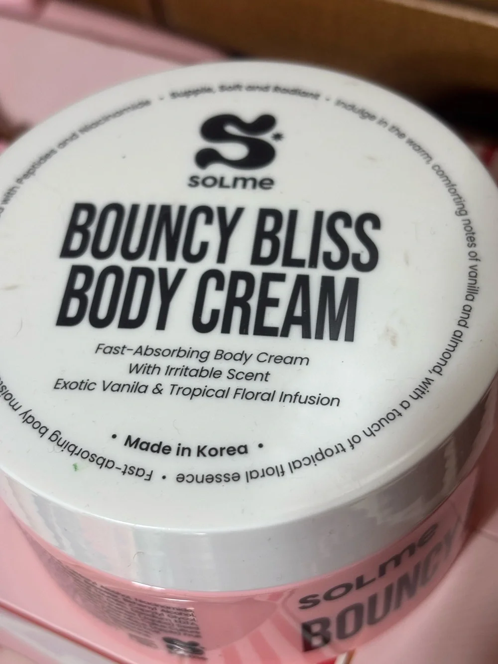 SOLME Bouncy Bliss Body Cream